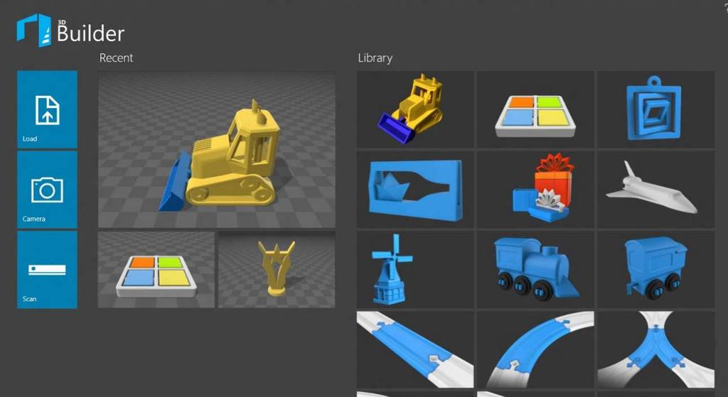 Visualize, edit and 3D-print models with 3D Builder Available with Creators Update The