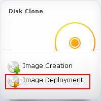 4.1 Image List Deploy Image 1. In the Server Console, you can access the Task Wizard by one of the following options: Access the Server Console -> Task Management -> Image List page, click Deploy.