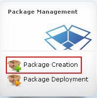 4.2 Package List Create package To create a package: 1.