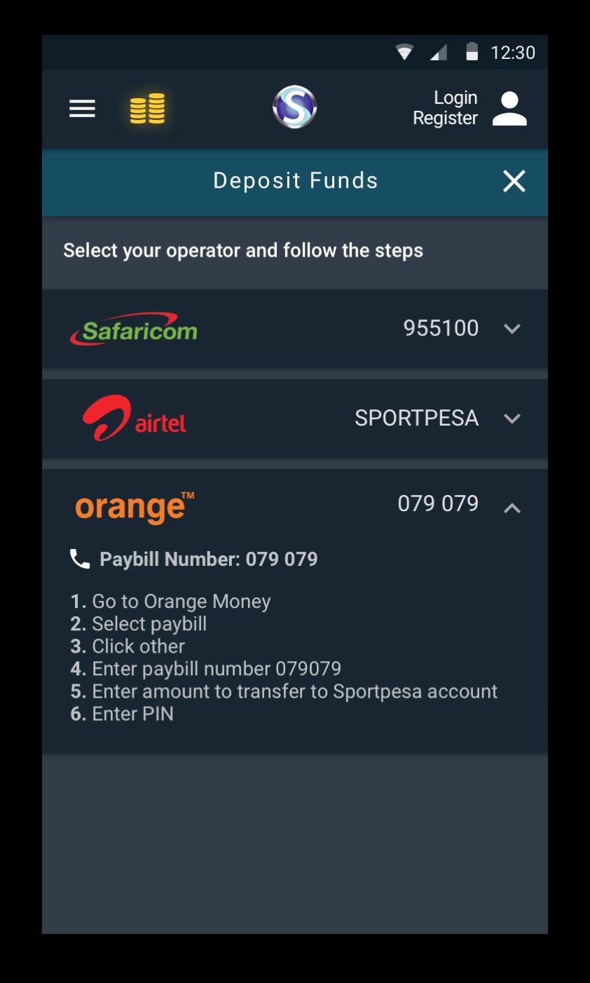 07 Your Funds Withdraw Funds From the drawer menu you can access Withdraw Funds.