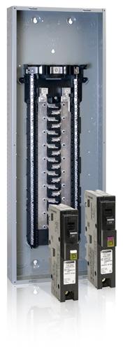 Square D Homeline Load Centers for Plug-on Neutral CAFI and Dual Function Circuit Breakers Engineered for value, Homeline Load Centers offer time-savings for Plug-on Neutral Combination Arc Fault and