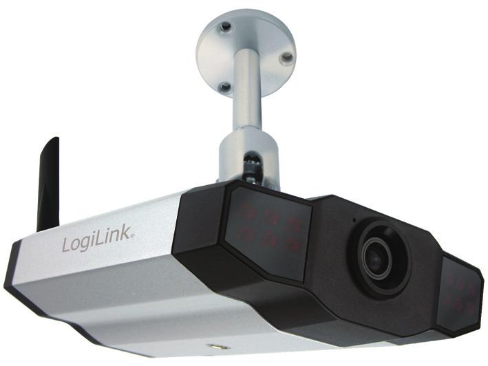 WC0013 Wired/Wireless Day/Night IP Camera, H.264 Support Wireless with an optional USB WiFi dongle 1/3 H.R.