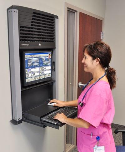 Triangle of Care Create the connection between you, your patient and their information Wall Mounts See Ergotron StyleView: A Healthy Groove movies.ergotron.