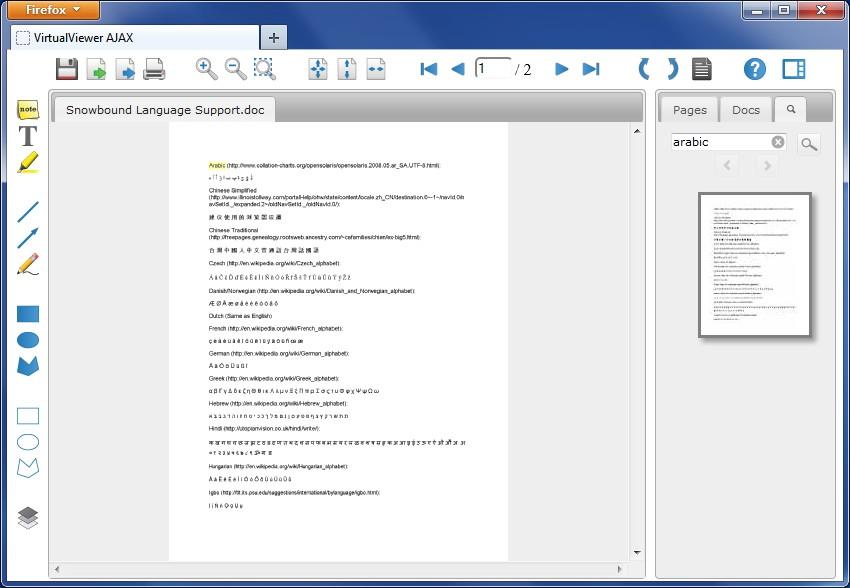 Chapter 2 - Using the VirtualViewer AJAX Client Example 2.