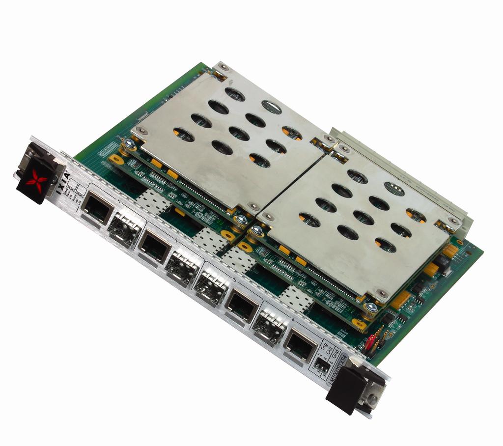 Gigabit Ethernet Load Module Gigabit Ethernet Load Module Ixia's Gigabit Ethernet Load Modules offer complete Layer 2-3 network and routing/bridging protocol testing functionality in a single