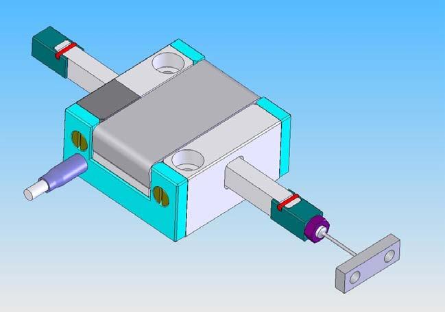 Requirements for Mounting the N-310 Rod and movable platform of the stage, where the drive is to be integrated in, have to be parallel.