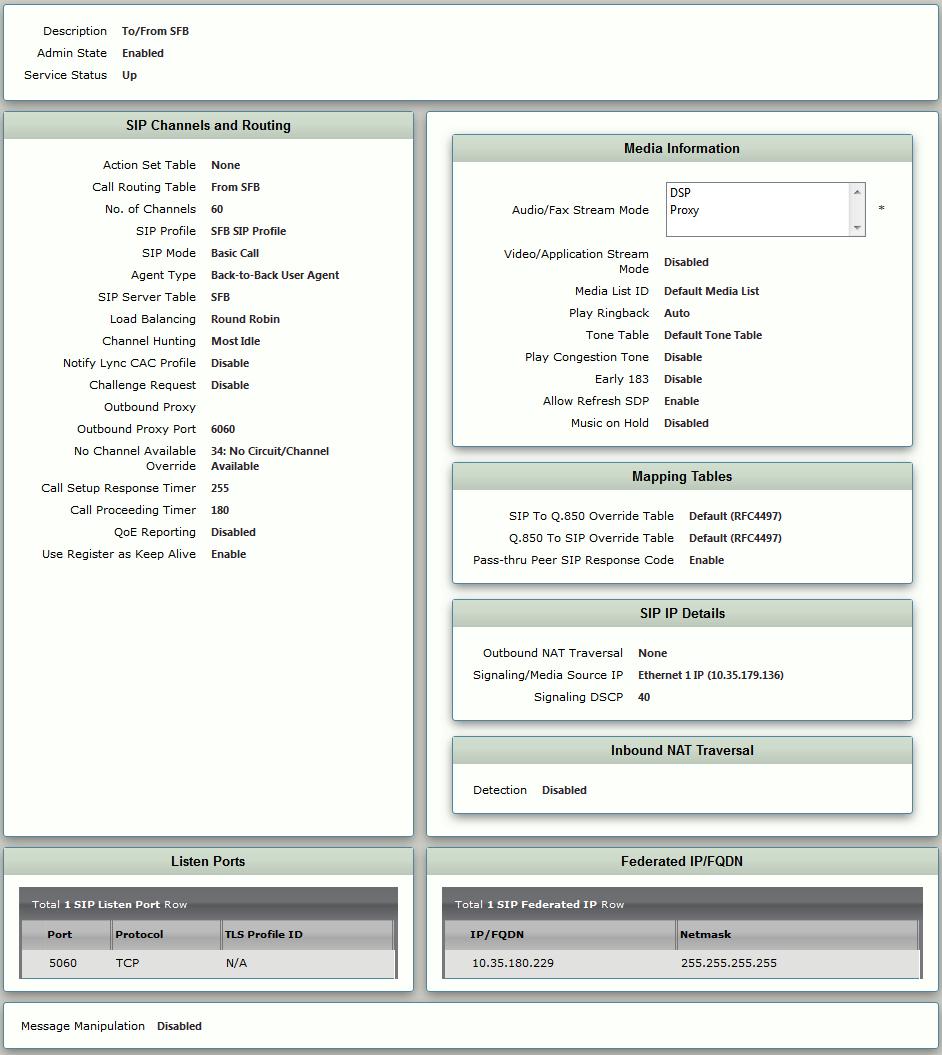 Transformation Select Settings > Transformation Transformation Tables facilitate the conversion of names, numbers and other fields when routing a call.