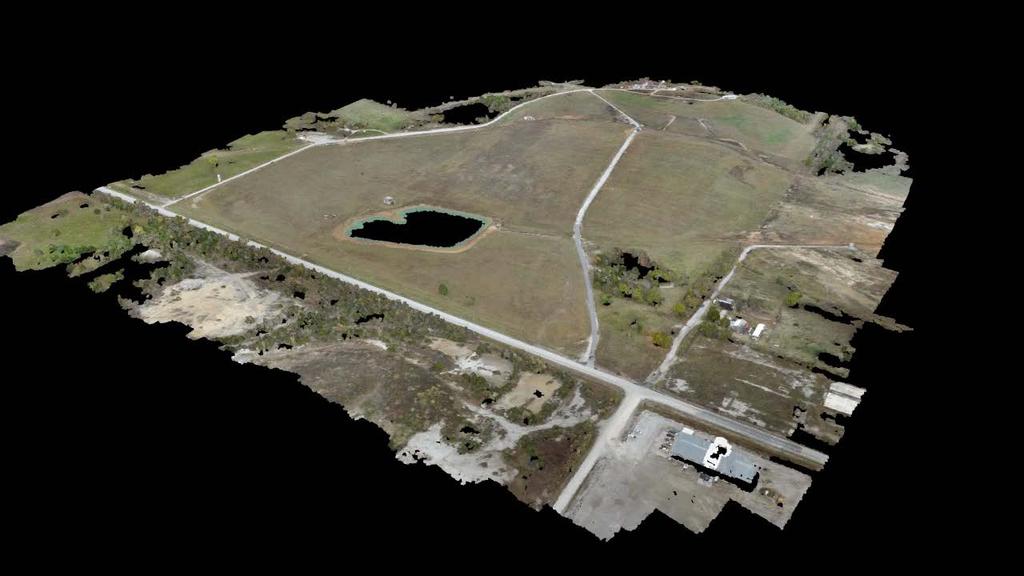 Cherokee County OU-4 Superfund Site near Treece, Kansas Aerial