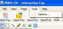 To send a fax using Interaction Client: Create the document you wish to fax Choose Print From the Printer