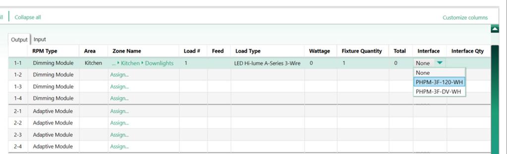 Find the load in question and select Assign.