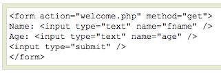 PHP Forms - $_GET Function Notice how the