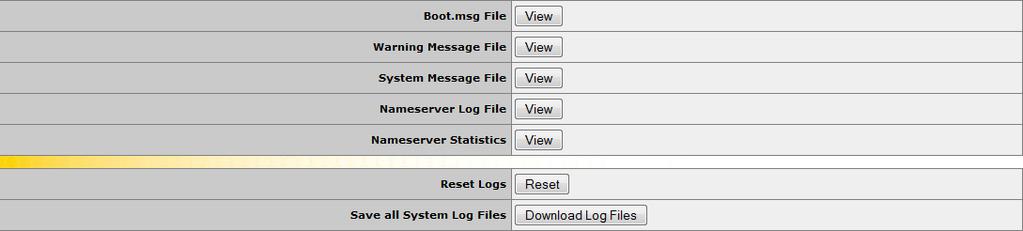 Clicking the Test Backup button performs a test as to whether your automated backup configuration is working correctly. The results of the test can be viewed within the System Message File. 8.5.
