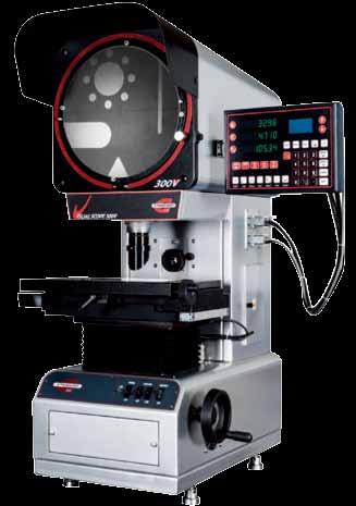 Digital read-out included with common measuring features such as: Point, line, circles Distances, angles Alignment/ skew Technical Specifications Releasable X- and Y-axis Measuring range (X/Y) 150 x