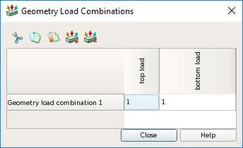 Then, we need to create a load combination that considers the two vertical loads.
