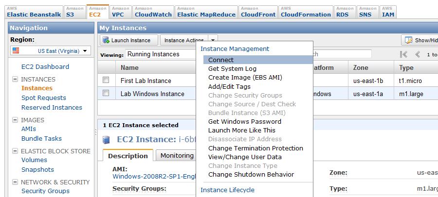 Set Up Windows About Windows Amazon provided Windows instances automatically generated a random Administrator password the first time an instance is launched.