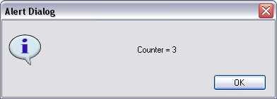 Drag a Calculate Activity and connect it with the Variable. 4. Write in the Calculate: Counter + 1 5.