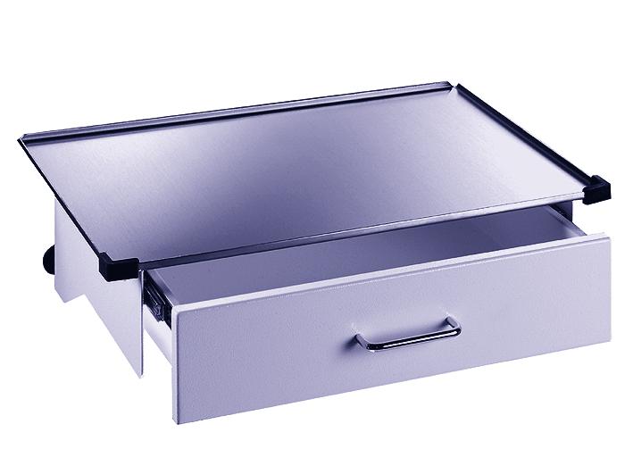 drawer RAL 9010 (white) dimensions: 540 x 360 mm drawer size: 420 x 310 mm drawer with 100 % draw out max.