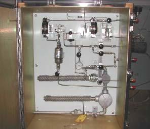 sometimes used Valves (stream or bottle selection, atmospheric reference, other) Pressure controllers or sensors Flow