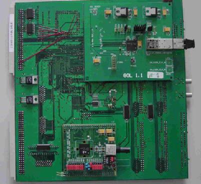 mezzanine board - TTCrx board - 96 LVDS FEB signals,