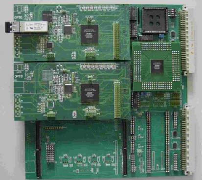 Prototypes - Receiver Board - opto receiver VME board
