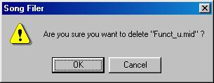 Click [OK] to return to the Control window. Renaming files 1. Open the Control window.