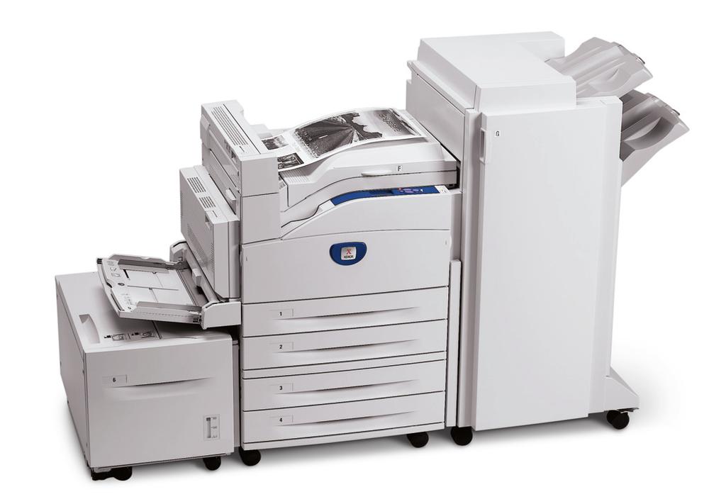 for 256 MB total An additional 2000-sheet high capacity feeder (Letter/A4 size) (total capacity up to 4100-sheets) A 3500-sheet Finisher with stapling and hole punch