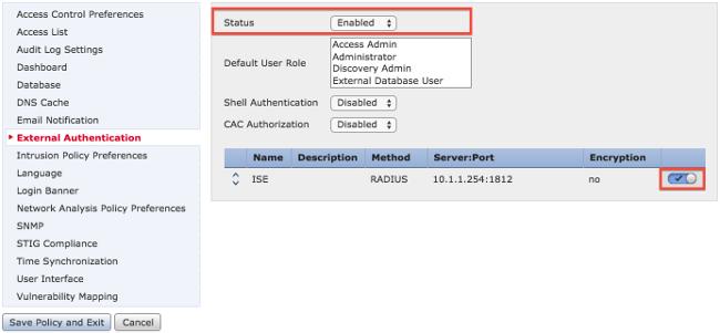Verify To test user authentication against ISE, scroll down to the Additional Test Parameters section and enter a username and