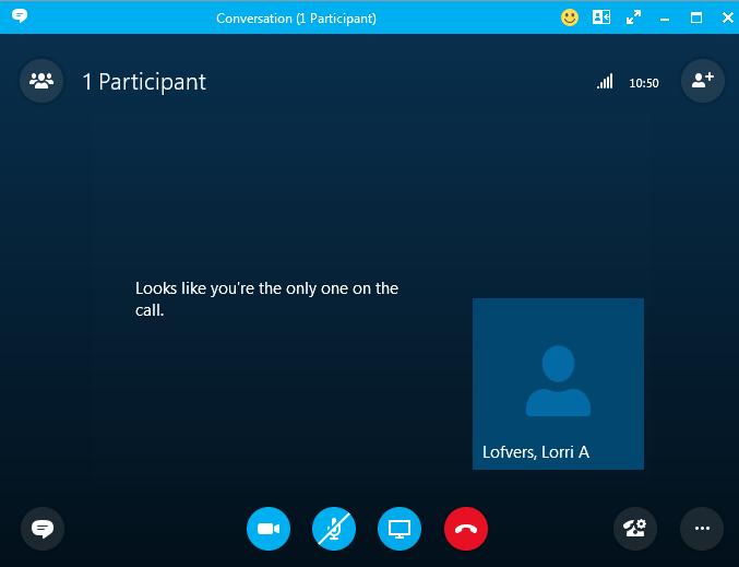 Skype Meeting Process Join a