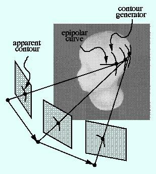 Contours in the computer vision literature Analyzing changes in apparent contours Giblin and Weiss (1987) Cipolla and