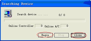 Third Generation Billing System Installation Guide 2. Device self-test and initialization: Click System->Search Device.