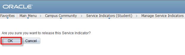 specific Service Indicators.
