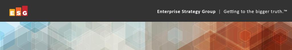 ESG Technology Showcase Software-defined Storage by Veritas Date: August 2015 Author: Scott Sinclair, Analyst Abstract: The days of enterprise storage technology being predominantly constrained to