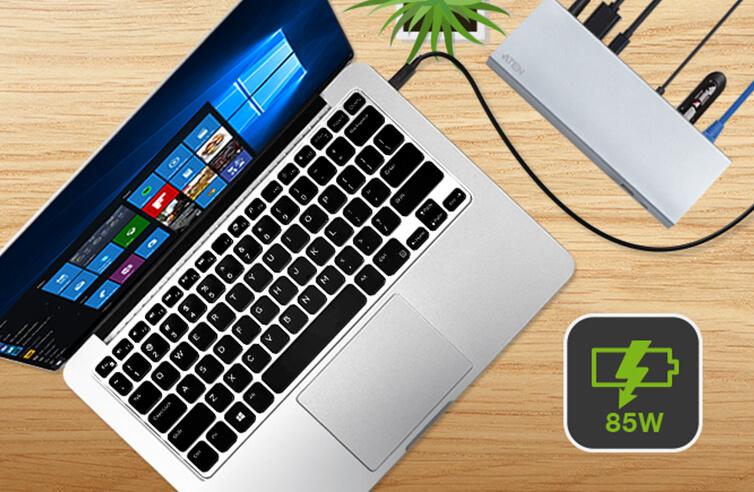 Up to 85W Power Delivery for Mac or Windows Laptop UH7230 is an intuitive central hub for not only connectivity expansion but also for charging your laptop and USB accessories.