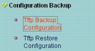 17 D: Configuration Backup D-1: TFTP Backup