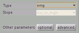 emg Find onset points using emg signal.