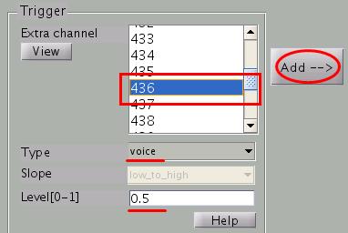 Press the Select button and choose MEG/EEG file.