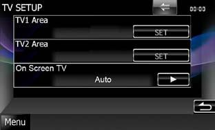 Radio, Digital Radio, TV Radio, Digital Radio, TV Announcement setup When the service for which ON is selected starts, switches from any source to Announcement to receive it.