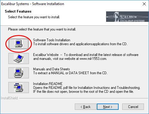 Software Installation 3. Follow the on-screen instructions until you reach the following screen. 4.