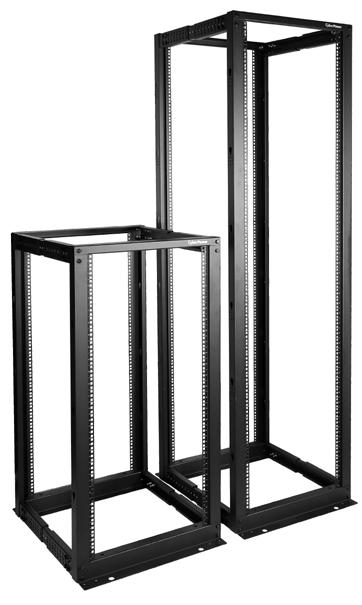 CyberPower Carbon Open Frame Racks offer a simple way to organize IT equipment.
