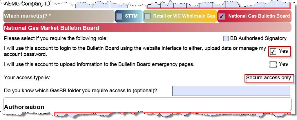 4 User Access 4.1 Public access Any person can access reports on the Bulletin Board by accepting the terms and conditions in the clickwrap agreement.