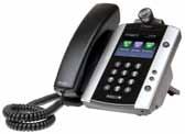 VVX 400 / 410 A color mid-range business media phone for