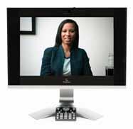 RealPresence Desktop Be a full participant in your meetings either at your desk or on the road with collaboration solutions designed for personal