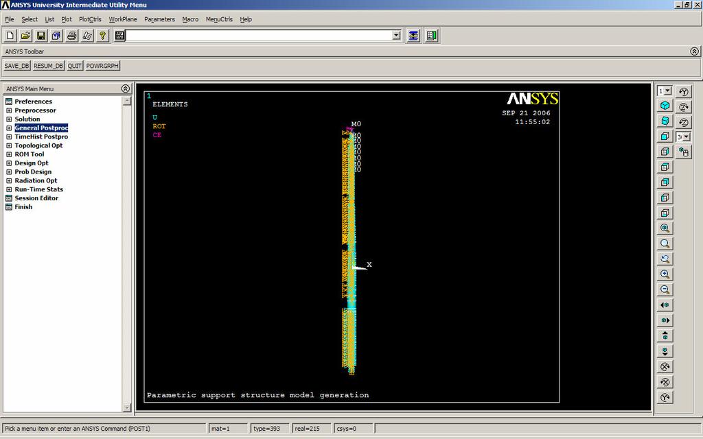 Manual for the Ansys Exercise