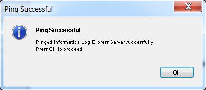 Informatica Log Express server is already installed and is