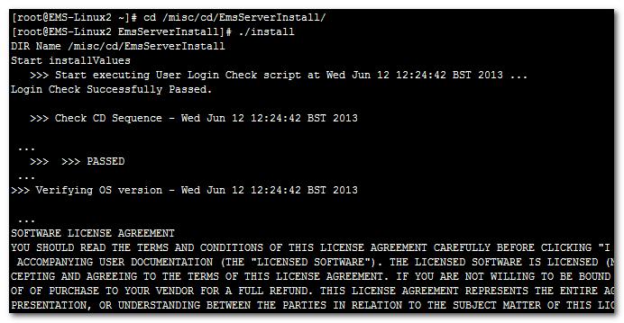 One Voice Operations Center Figure 9-1: OVOC server Upgrade (Linux) 6. Enter y, and then press Enter to accept the License agreement. Figure 9-2: OVOC server Upgrade (Linux) License Agreement 7.