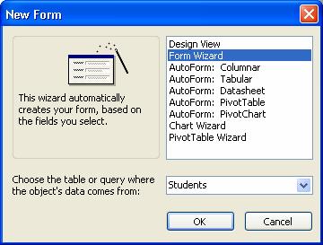 A bound control ( such as the text boxes in the design view above) has a data source (a field in the underlying table) and is used to enter or modify the data in that table.