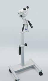 office: Attachable to suspension mount / examination chair or floor stand Straight or inclined binocular tubes Fixed magnification or with