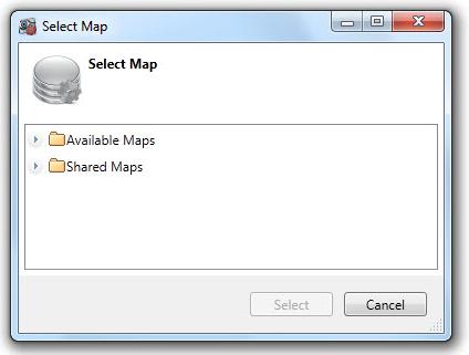 Ocularis Administrator User Manual Ocularis Administrator Figure 104 Selecting a Map for a single group