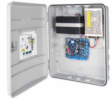 SAFLEC Door Controllers Comprehensive The Multiple Door Controllers can cater for, as a standard, five doors with a reader on both sides of each door for access control in both directions, and up to