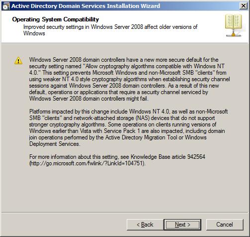 Configuring a Windows Server 2008 Machine 11.